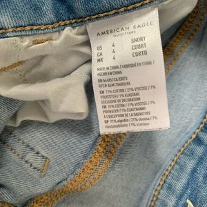 cropped american eagle jeans size 4